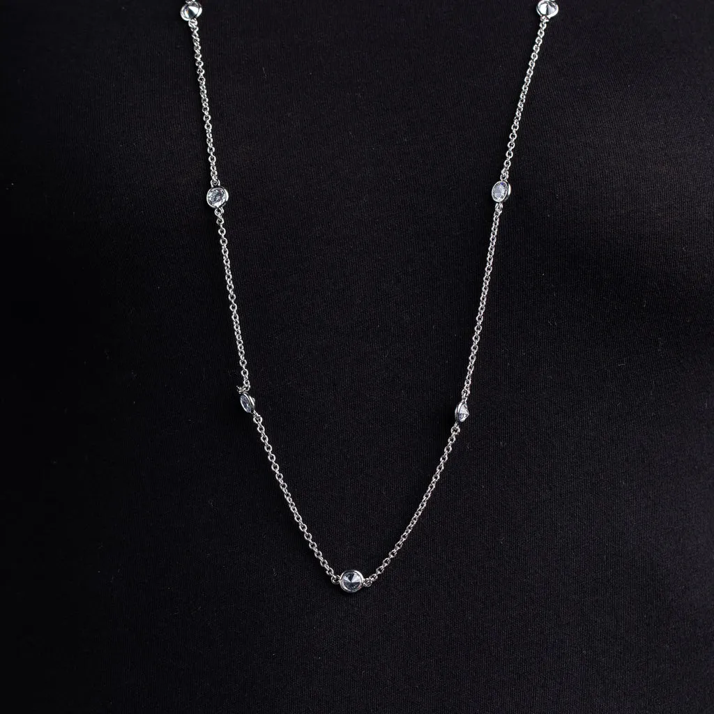 36" Station Necklace