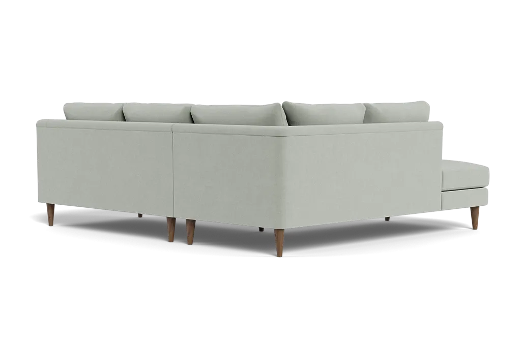 Alex MCM Bumper Chaise Sectional