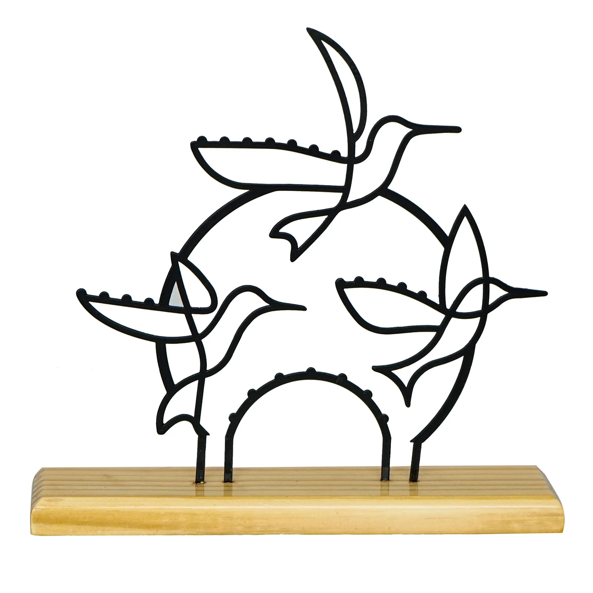 Birds Metal Sculpture