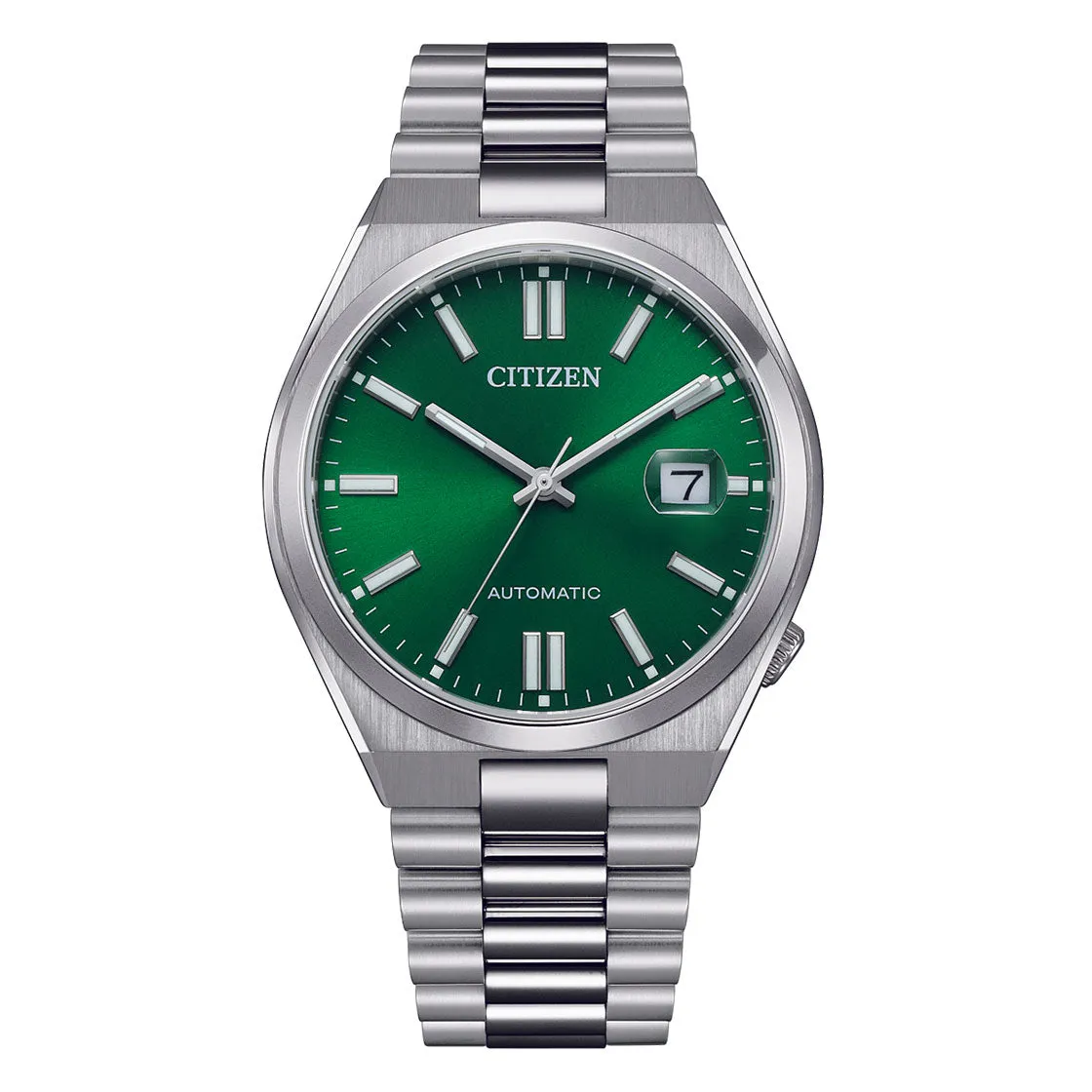 Citizen Tsuyosa Series Mens Automatic Watch - Green Dial, Model NJ0150-81X