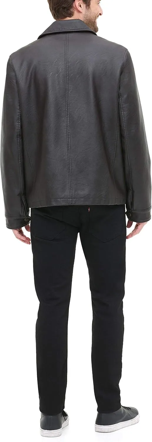 Dockers Men's James Faux Leather Jacket (Regular, Big & Tall Sizes)