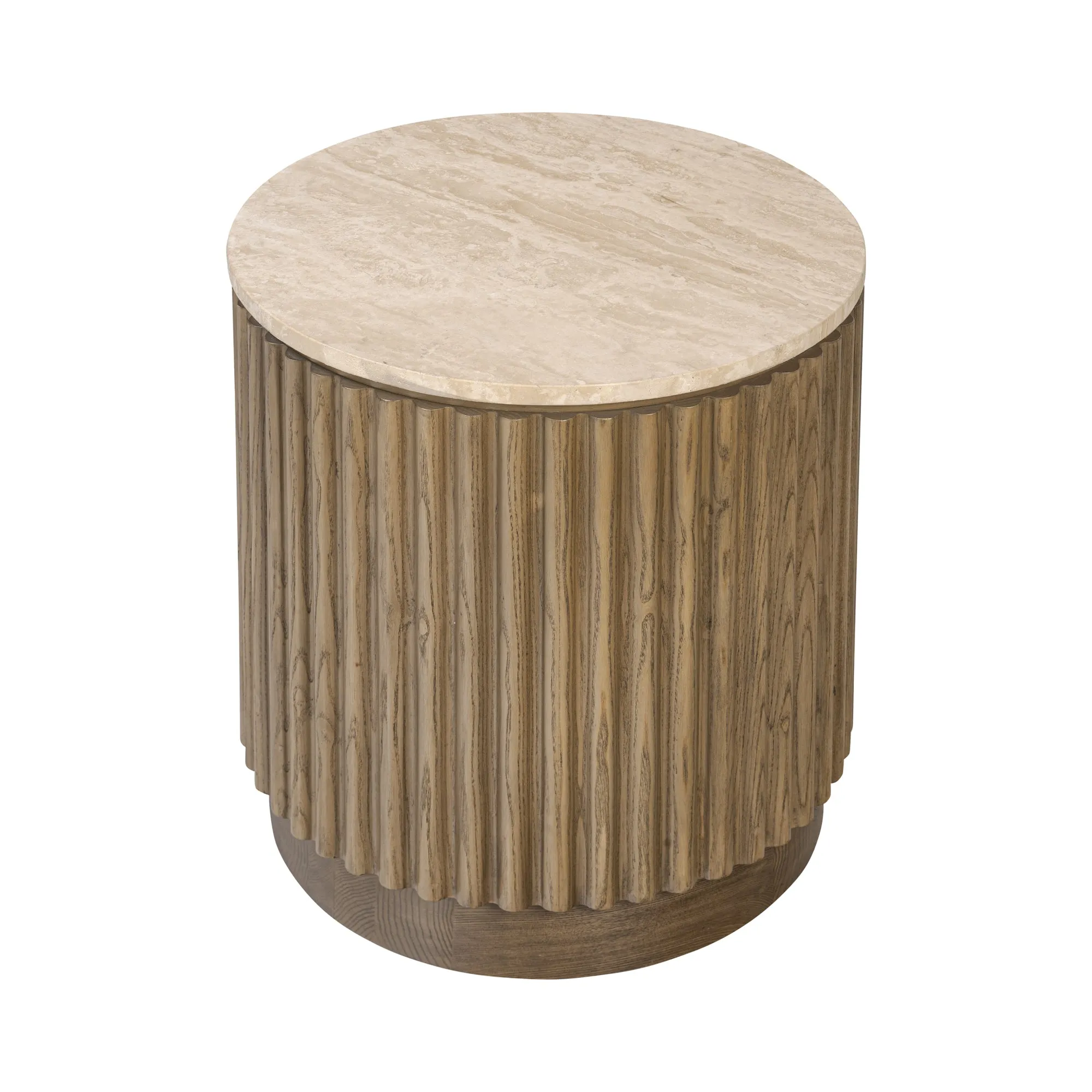 Donovan 511TA18A Side Table - Harvest Oak/Mushroom Oak