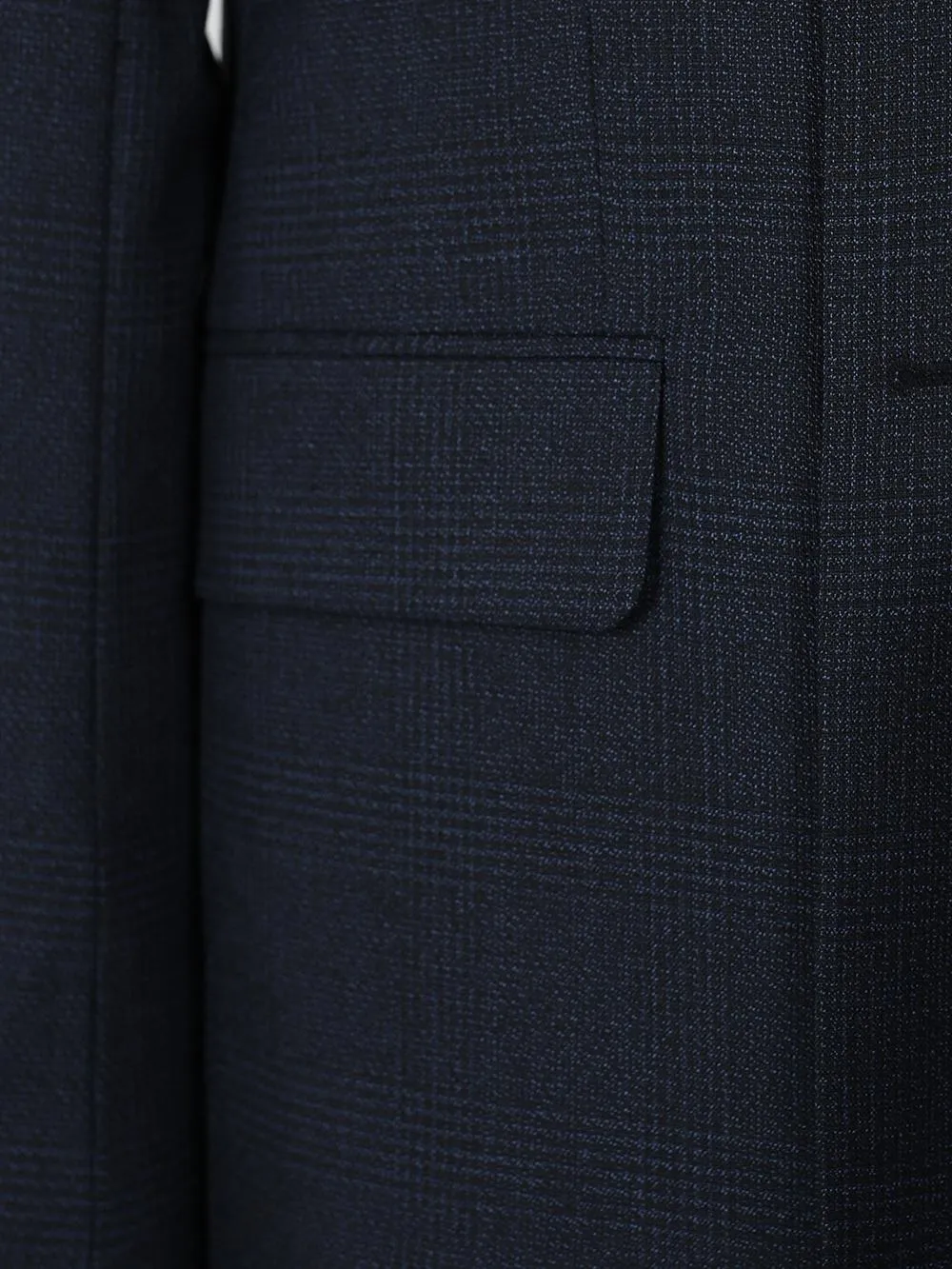 Double Breasted Stripe Navy Custom Bespoke Men Suit Tailored
