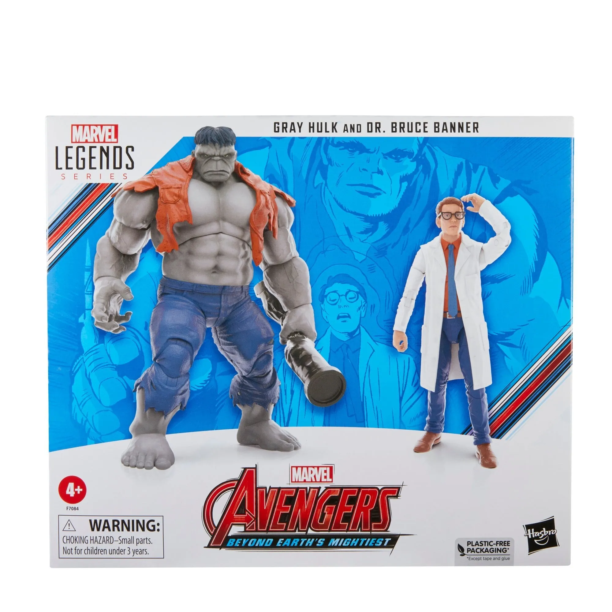 Marvel Legends Gray Hulk and Dr. Bruce Banner 2-Pack