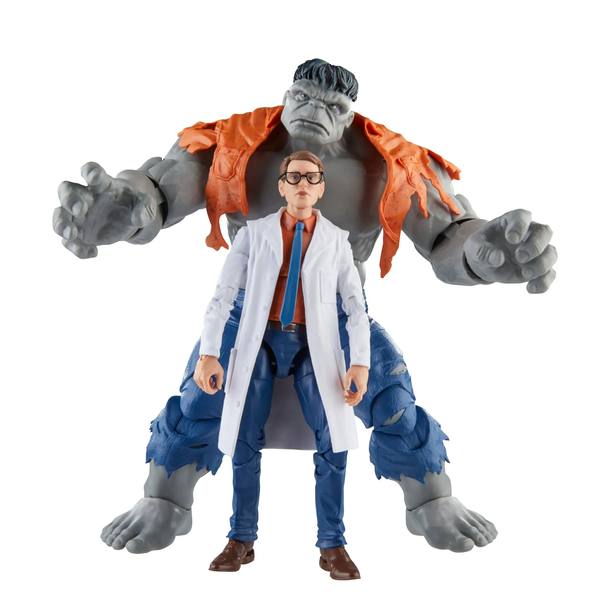 Marvel Legends Gray Hulk and Dr. Bruce Banner 2-Pack