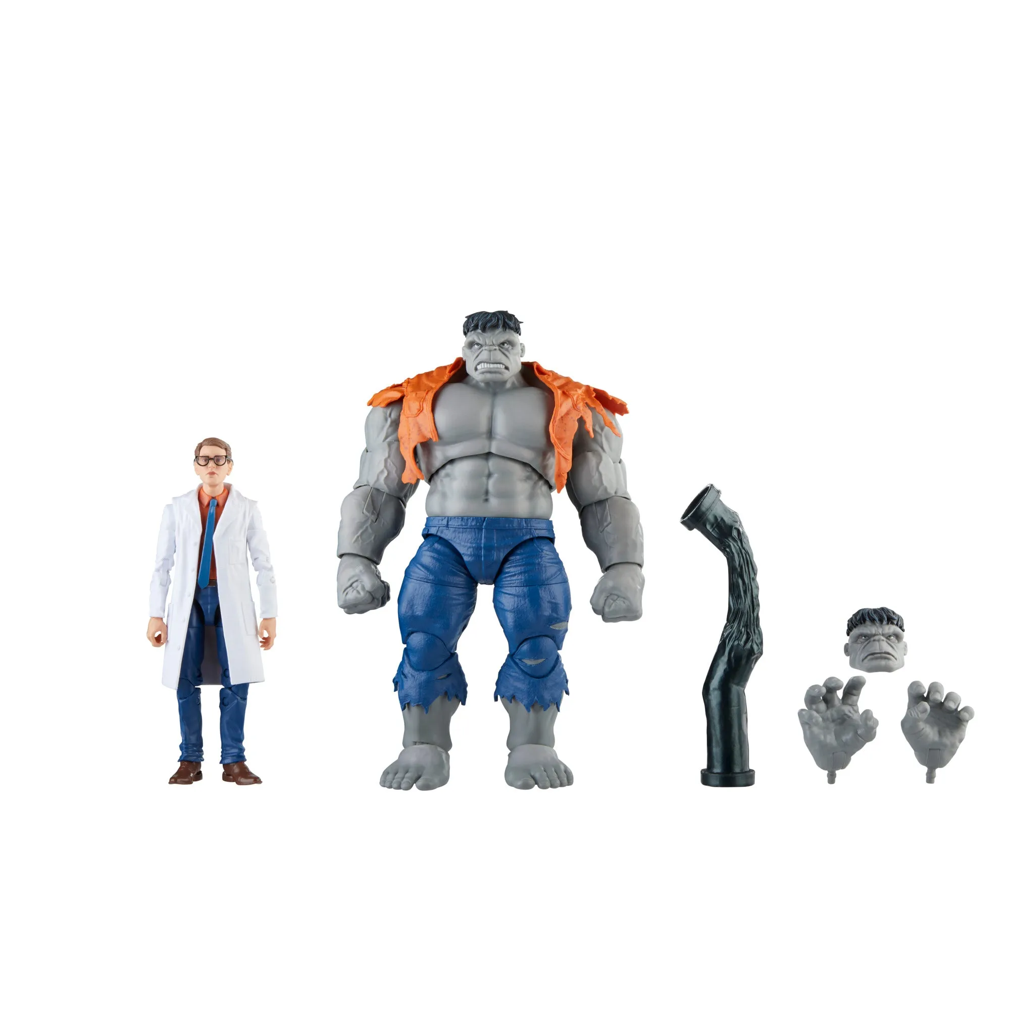 Marvel Legends Gray Hulk and Dr. Bruce Banner 2-Pack