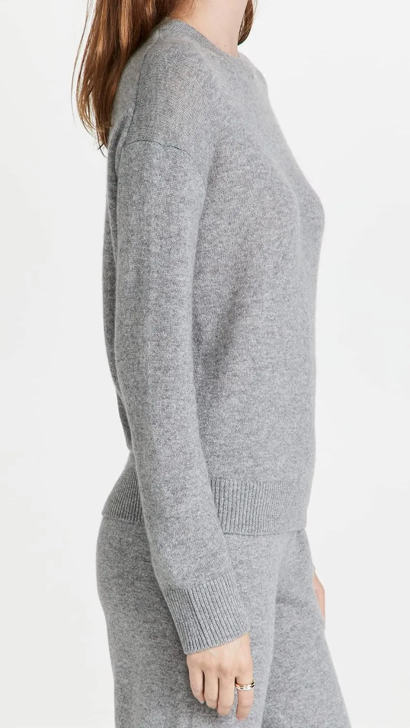 Theory Women's Long Sleeve Cashmere Pullover Sweater