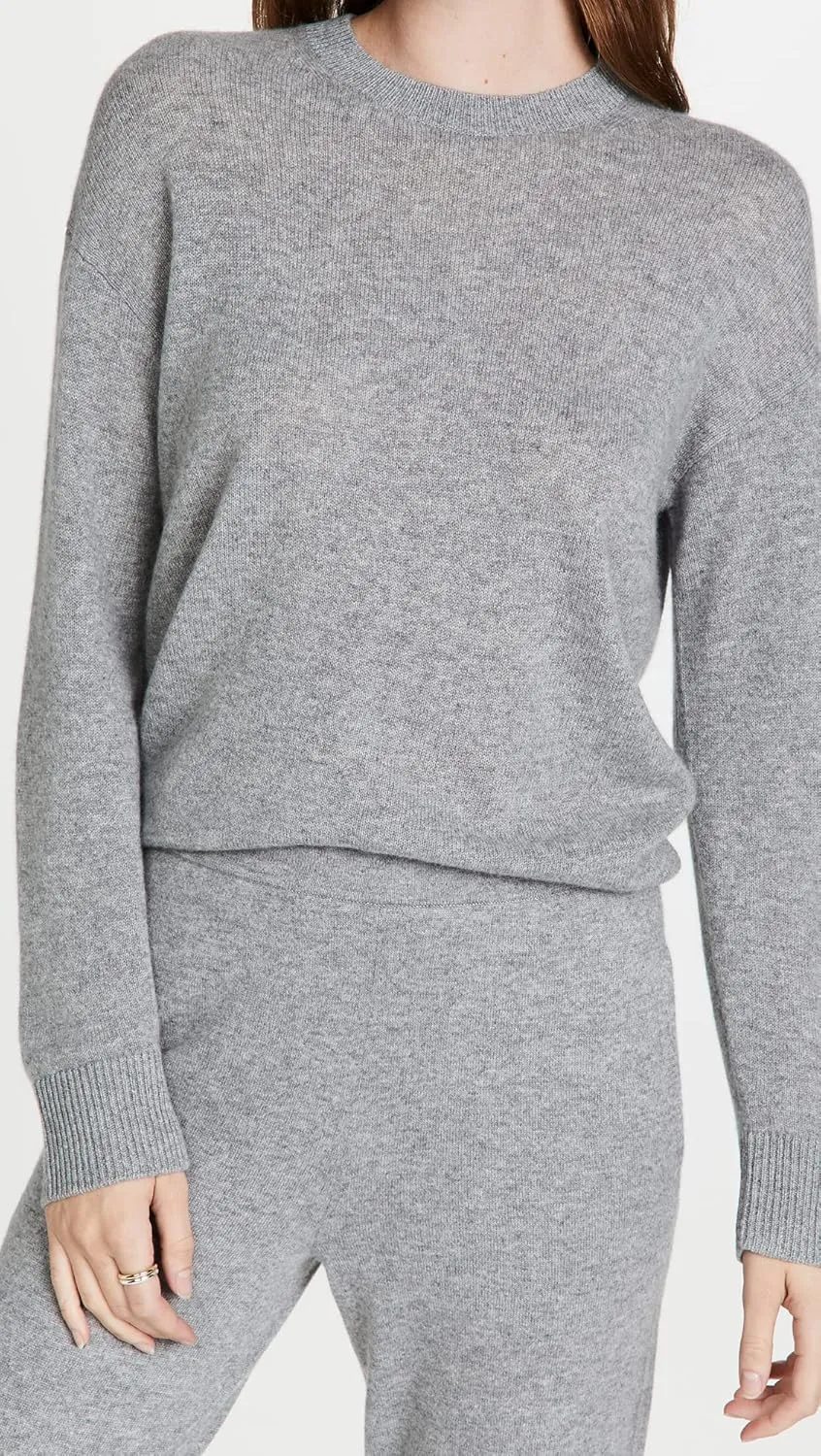 Theory Women's Long Sleeve Cashmere Pullover Sweater