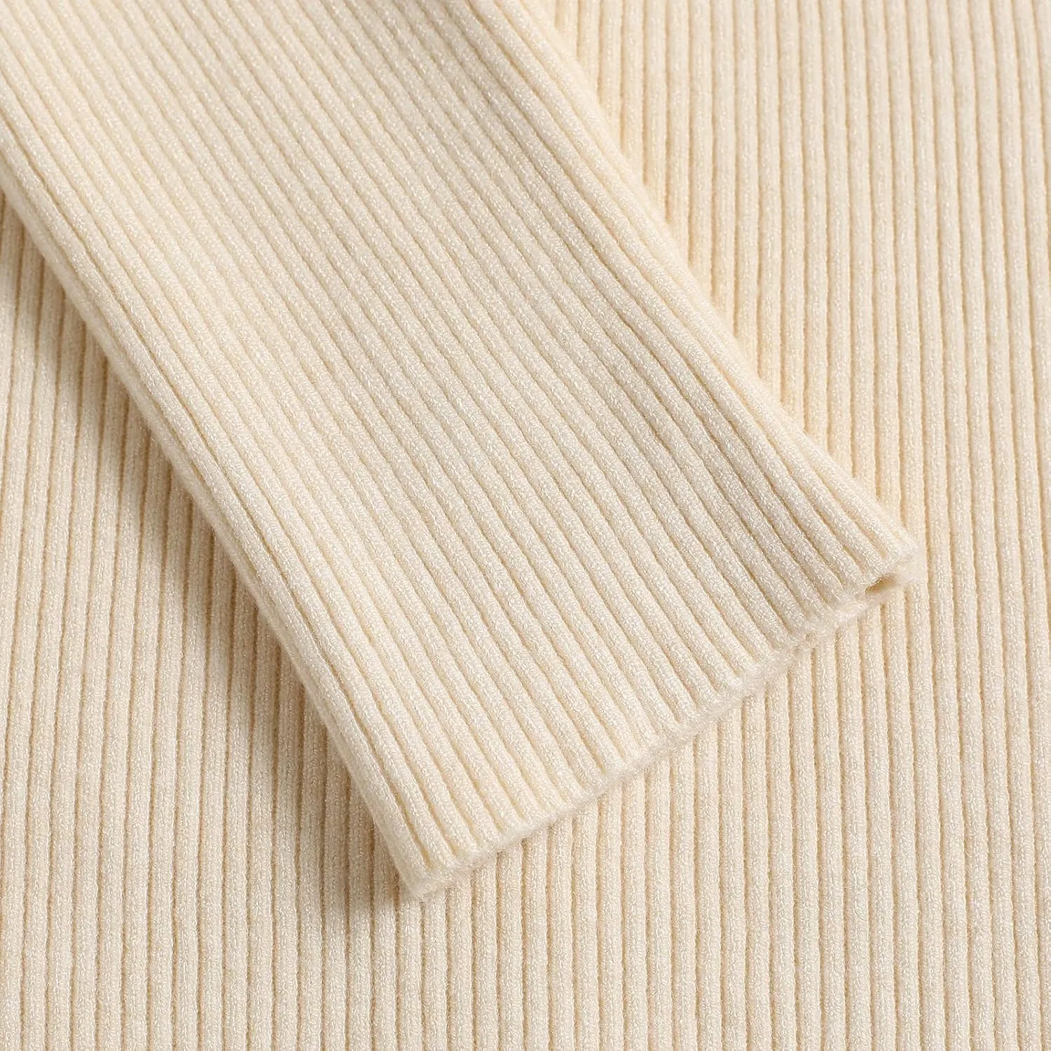 Women V-Neck Long Sleeve Slim Fall Sweater Knitted Midi Dress
