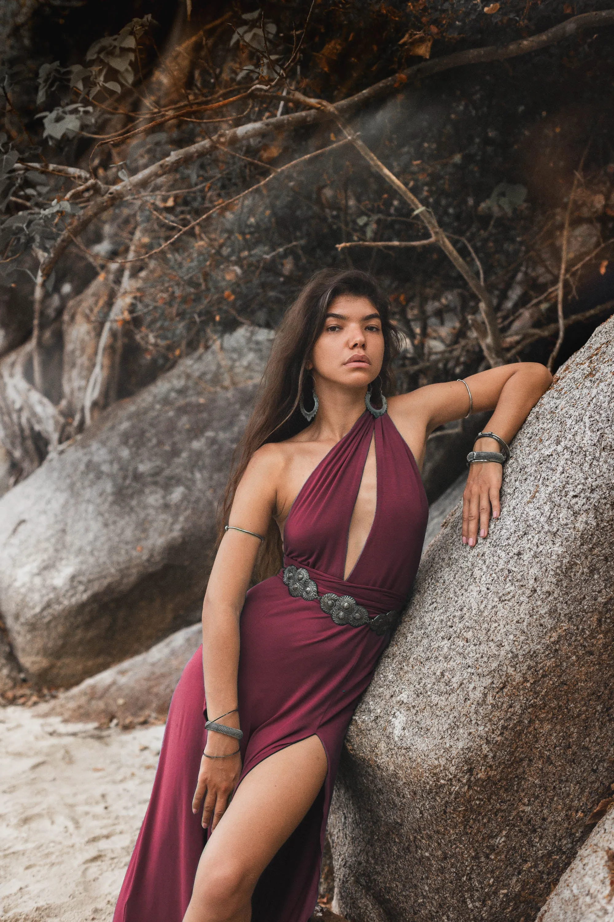 Zephyra Dress Red