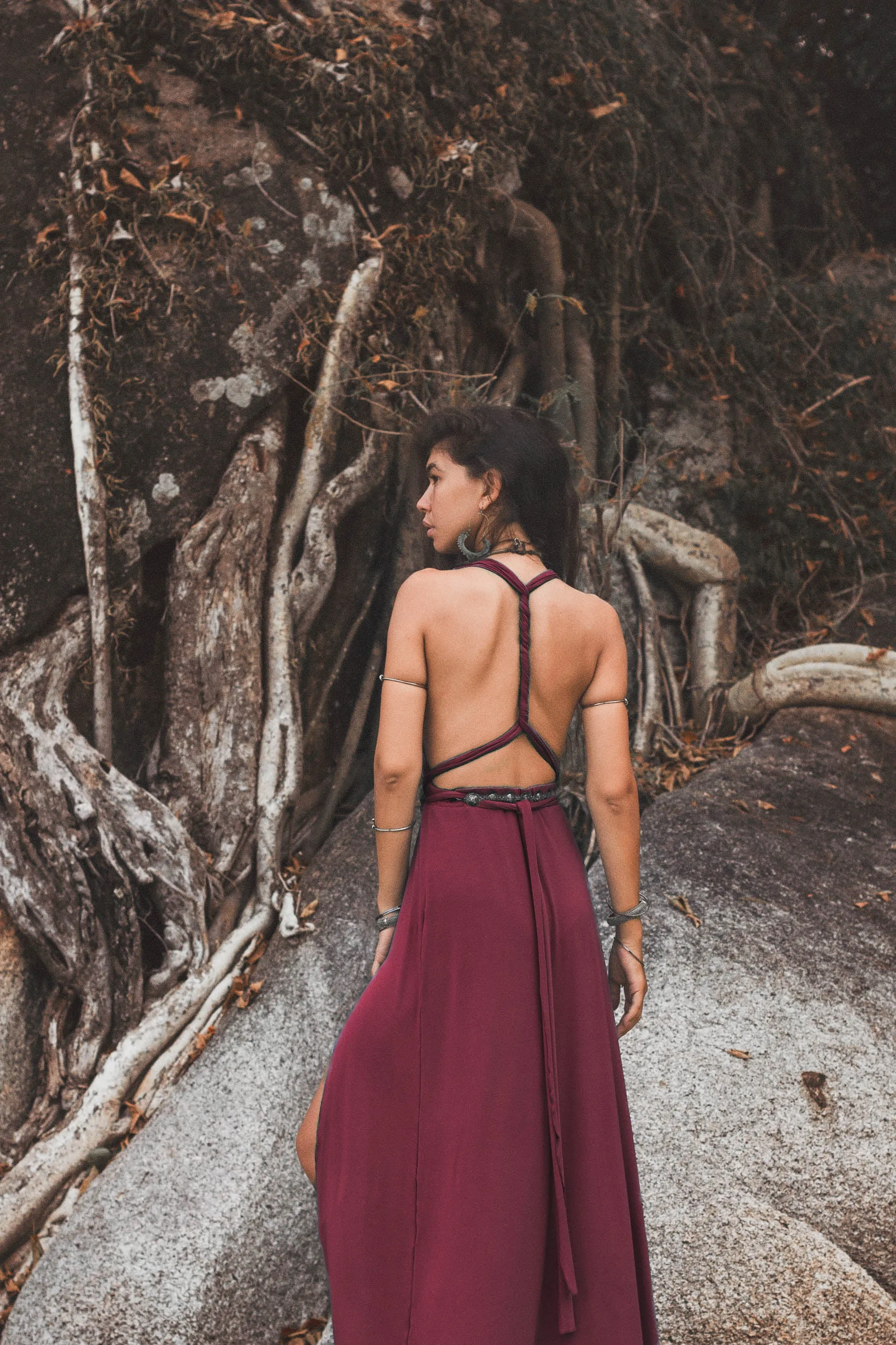 Zephyra Dress Red